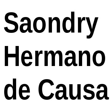 Saondry Hermano de Causa